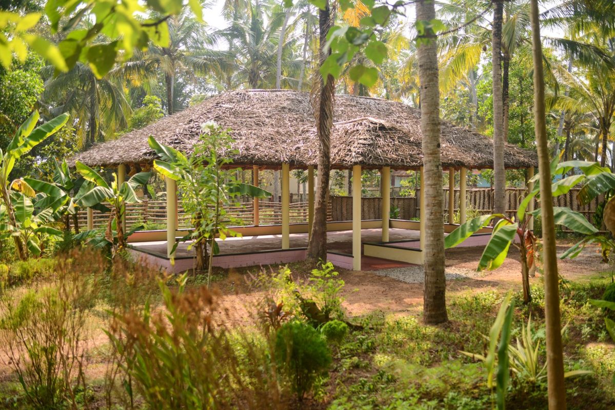 Yoga hall, for asanas, pranayama and meditation varkala