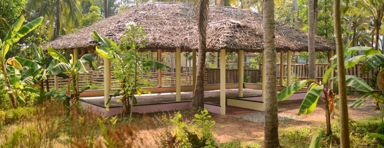 Yoga hall, for asanas, pranayama and meditation varkala