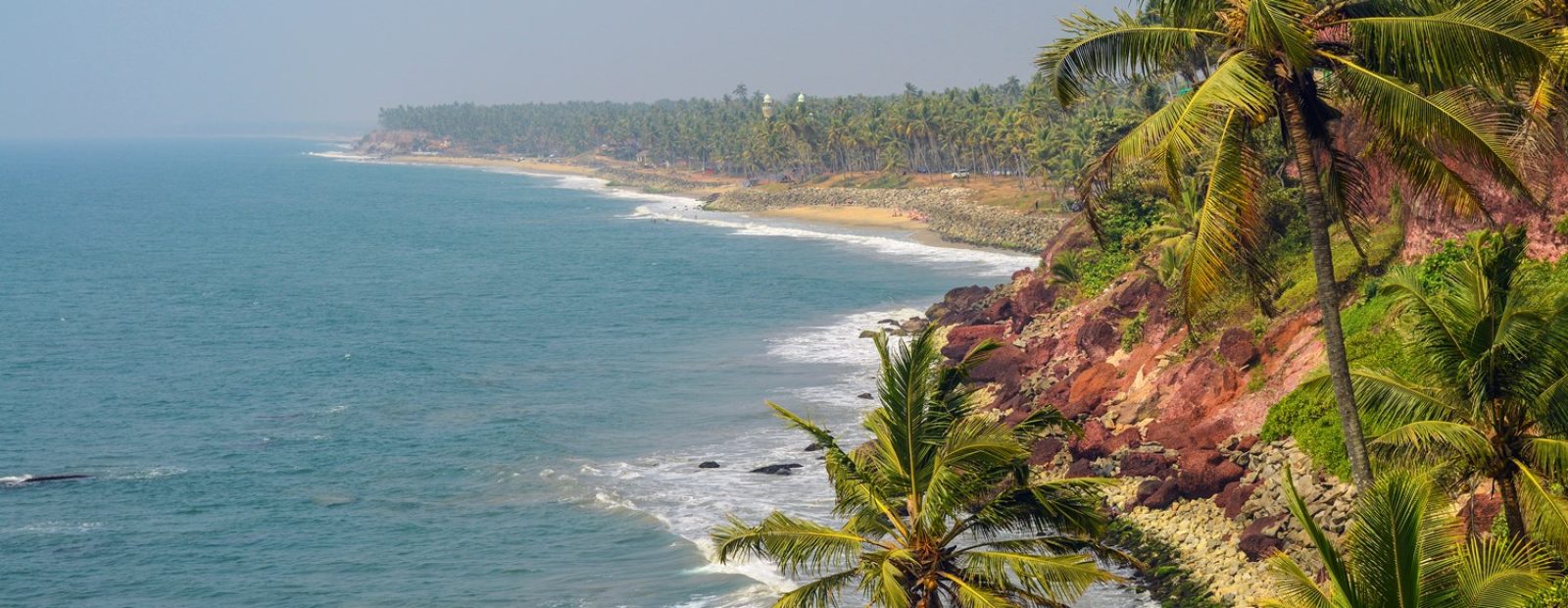 Varkala cliff, short distance from Sharanagati Yogahaus,Varkala, Kerala